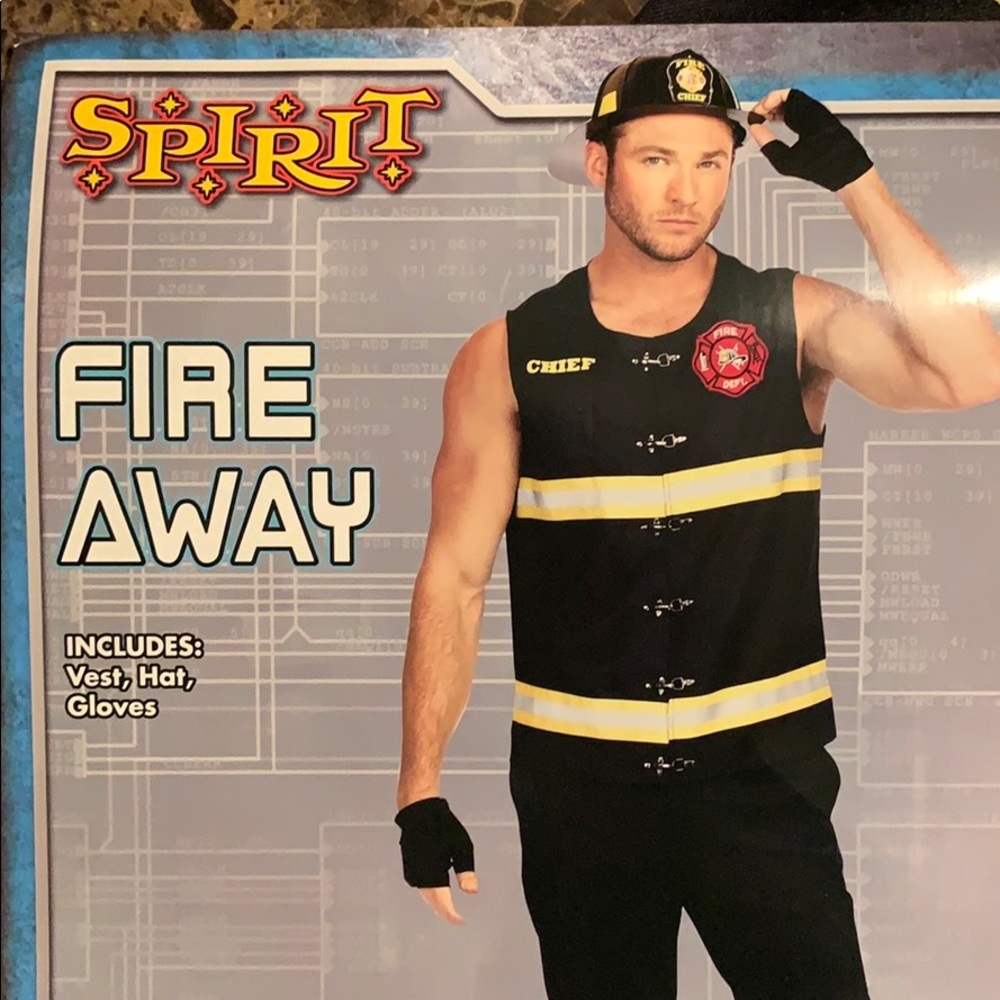 Men’s Firefighter Costume